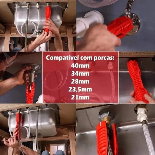 chave inglesa multifuncional pia de três cabeças 8 em 1 Chave Inglesa Multifuncional Pia De Três Cabeças 8 Em 1